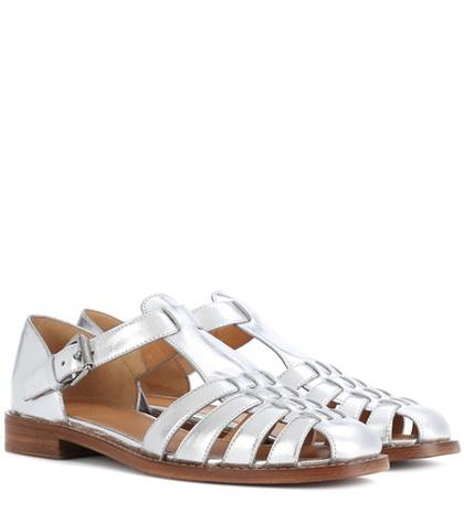 Stuart Weitzman Kelsey Leather Sandals