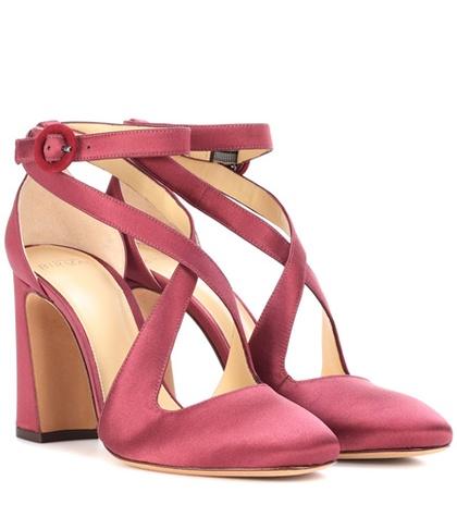 Diane Von Furstenberg Florence 90 Satin Pumps
