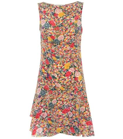 Etro Printed Silk Minidress