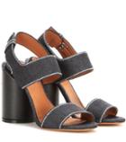 Givenchy Edgy Denim Sandals