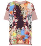 Dolce & Gabbana Silk And Cotton-blend T-shirt