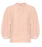 Max Mara Crêpe Blouse