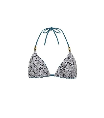 Lisa Marie Fernandez Mombasa Reversible Bikini Top