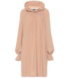 Mm6 Maison Margiela Crêpe Midi Dress