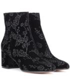 Erdem Exclusive To Mytheresa.com– Margaux Velvet Ankle Boots