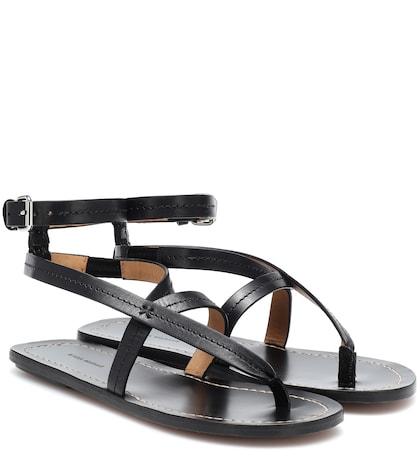 Christian Louboutin Jookee Leather Sandals