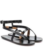 Christian Louboutin Jookee Leather Sandals