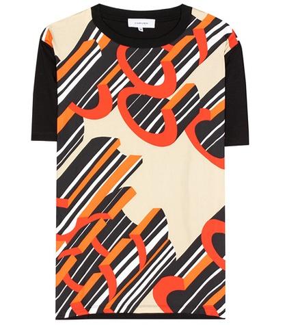 Carven Silk And Cotton T-shirt