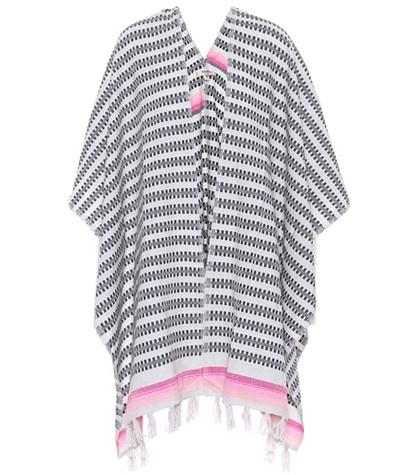 Lemlem Makari Wool And Cotton Poncho