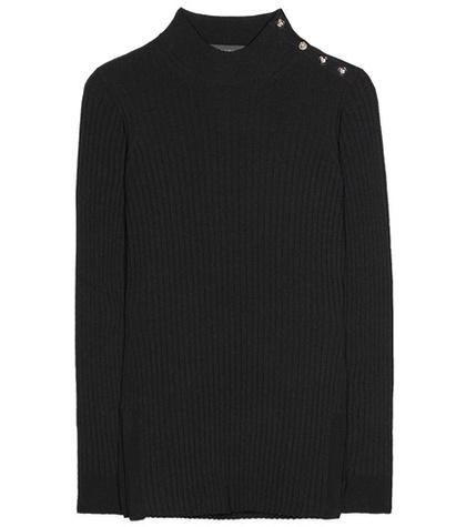 Versace Ribbed Wool-blend Sweater