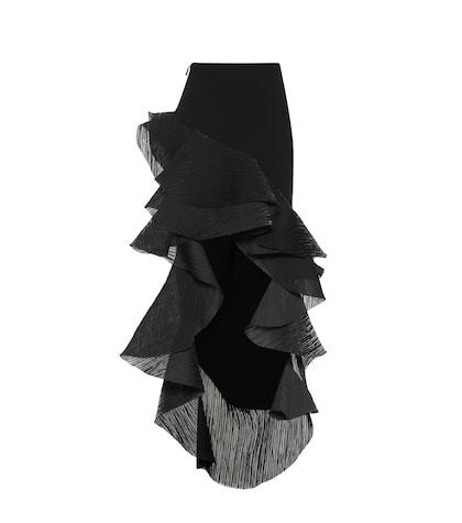 Maticevski Palos Ruffled Asymmetric Skirt