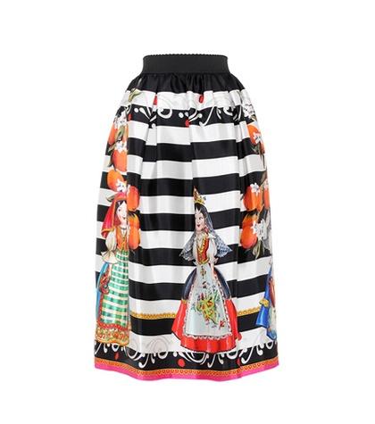 Dolce & Gabbana Silk Skirt