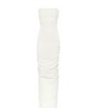Rick Owens Bustier Crêpe Strapless Gown
