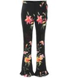 Etro Floral Silk Pants