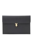 Valentino Skull Leather Clutch