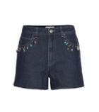 Sonia Rykiel Embellished High-rise Denim Shorts