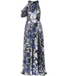 Tory Burch Metallic Silk-blend Gown