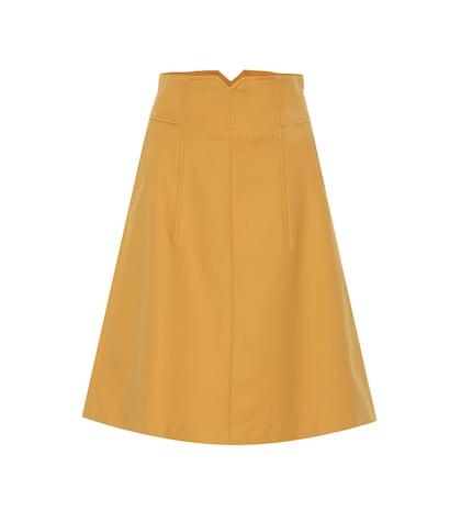 Dorothee Schumacher Bold Silhouette Stretch-cotton Skirt