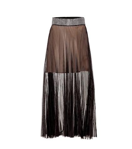 Christopher Kane Embellished Tulle Skirt
