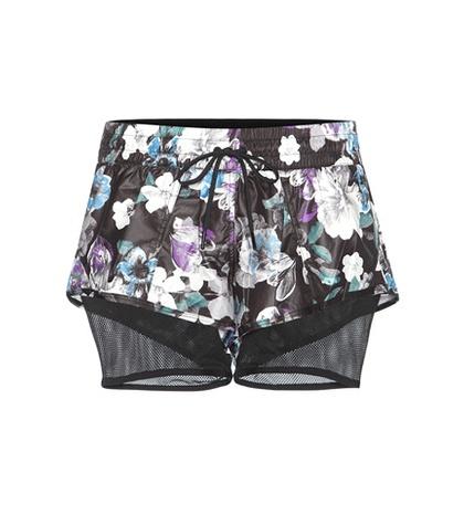 Balenciaga Run 2-in-1 Printed Shorts