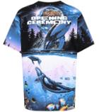 Staud Printed Cotton T-shirt