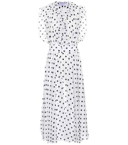 Givenchy Polka Dot Silk Dress