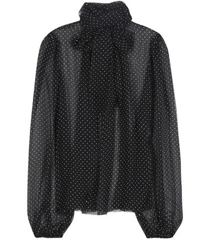 Dolce & Gabbana Polka-dotted Silk Shirt
