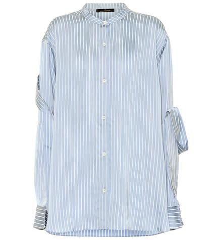 Bottega Veneta Striped Satin Shirt