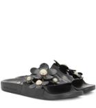 Marc Jacobs Flower-embellished Slide Sandals
