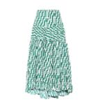 Alexandra Miro Penelope Printed Cotton Maxi Skirt