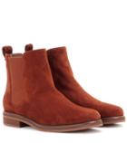 Loro Piana Montrond Suede Chelsea Boots
