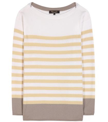 Loro Piana Striped Cashmere Sweater