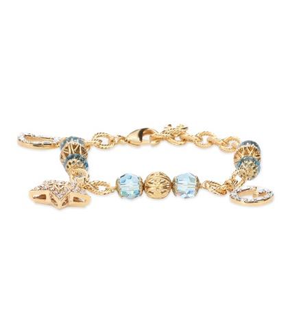 Dolce & Gabbana Crystal Charm Bracelet