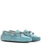 Jimmy Choo Gommino Suede Loafers