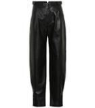 Givenchy High-rise Straight Leather Pants