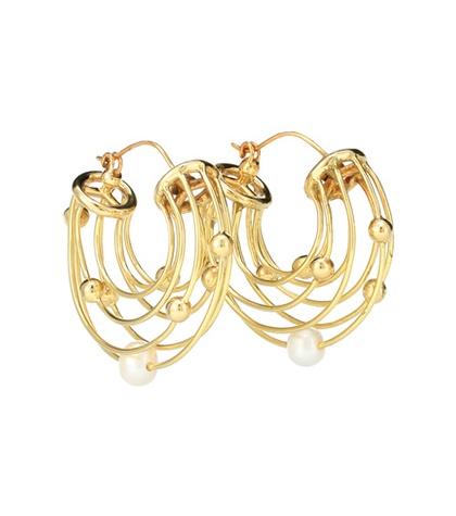 Versace Classical Scaffolding Earrings