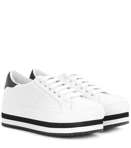 Marc Jacobs Leather Platform Sneakers