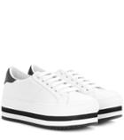 Marc Jacobs Leather Platform Sneakers