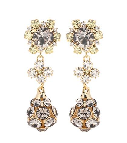 Prada Crystal-embellished Earrings