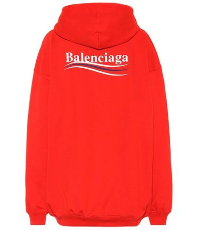 Balenciaga Logo Cotton Sweatshirt