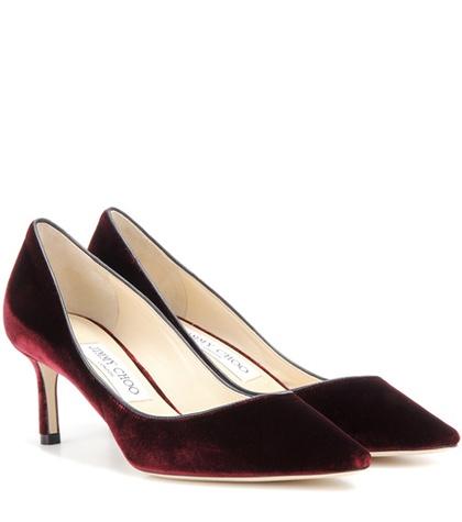 Jimmy Choo Romy 60 Velvet Pumps