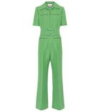 Gucci Wool And Silk Jumpsuit