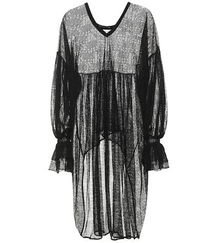 Saint Laurent Knitted Lace Blouse