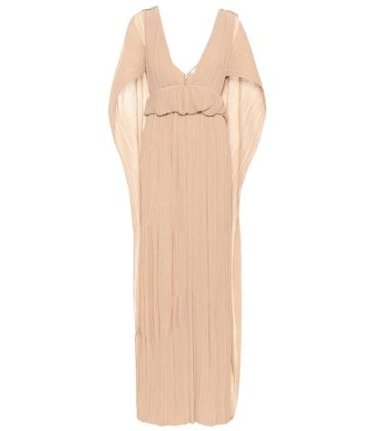 Philosophy Di Lorenzo Serafini Grecian Pleated Crêpon Gown