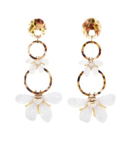 Lele Sadoughi Trumpet Drop Earrings
