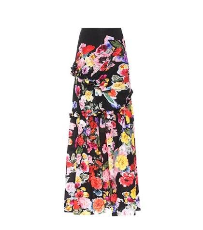 Erdem Aurelia Floral-printed Maxi Skirt