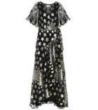 Temperley London Hetty Silk-blend Wrap Dress