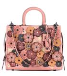 Coach Rogue Floral Leather Tote