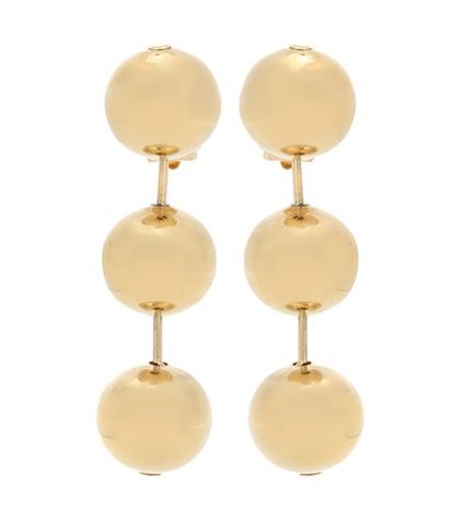 See By Chlo Metal Pearl Clip-on Earrings