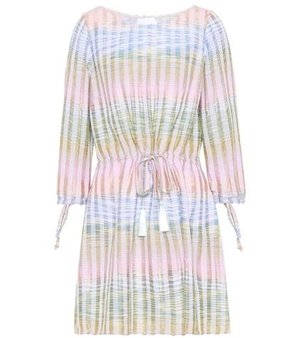 Athena Procopiou Cosmic Dancer Cotton-blend Dress